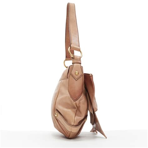 leather ribbon ysl